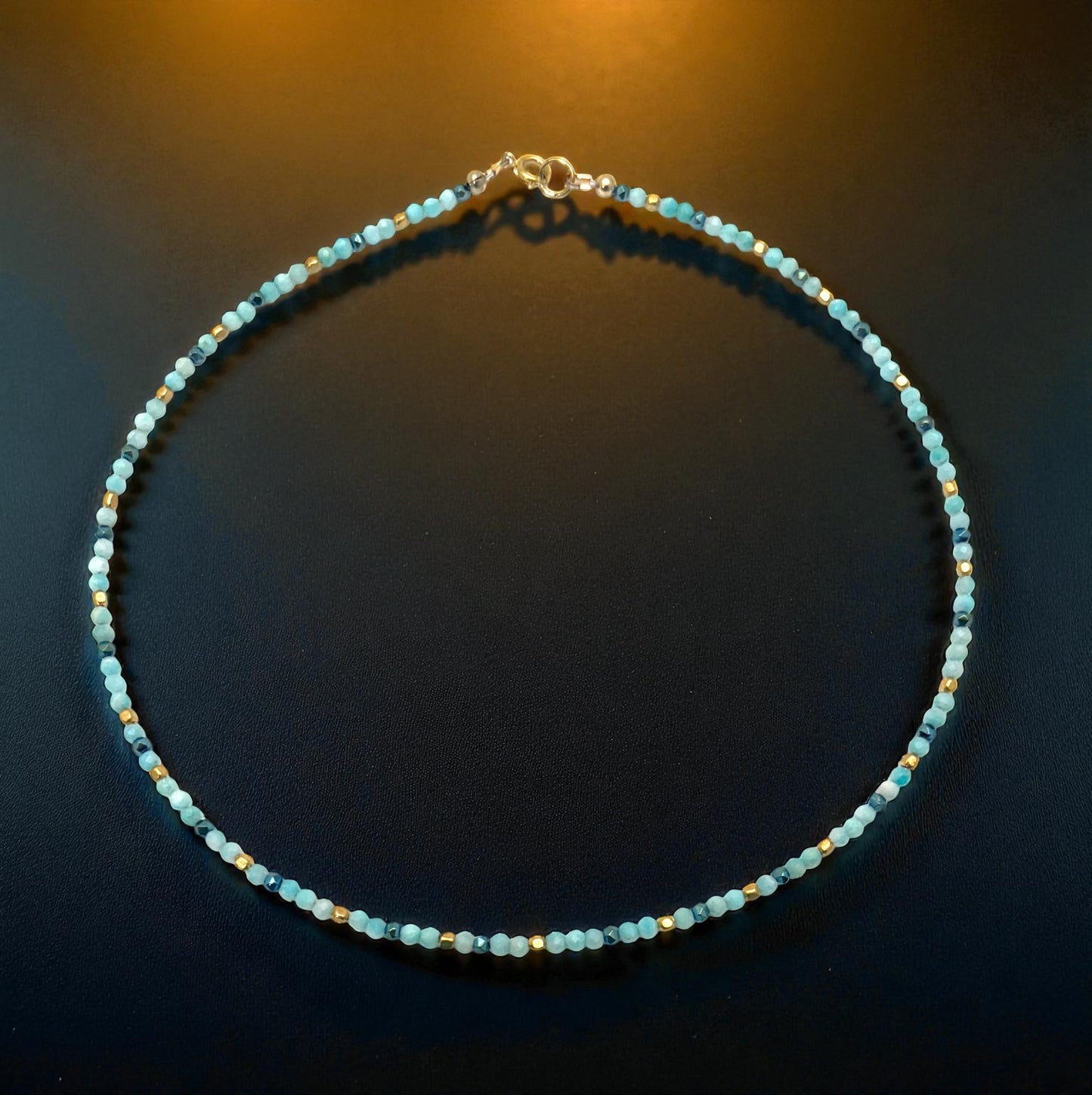 Amazonite Bead Necklace