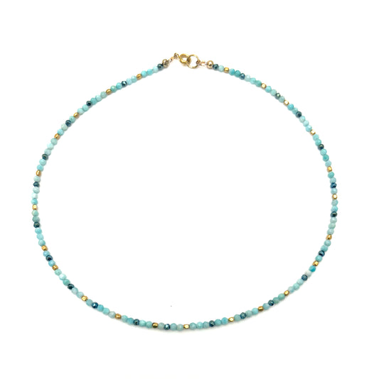 Amazonite Bead Necklace